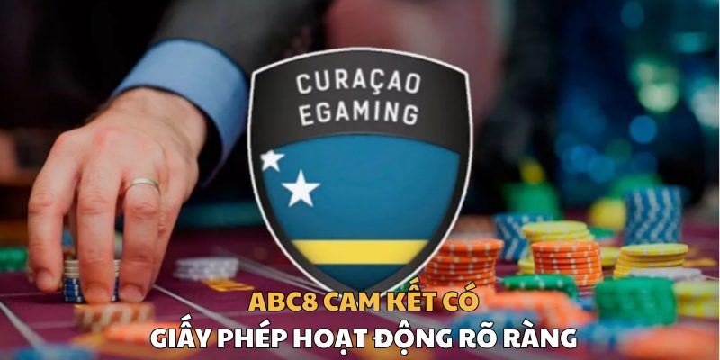 ABC8 cam kết có giấy phép hoạt động rõ ràng