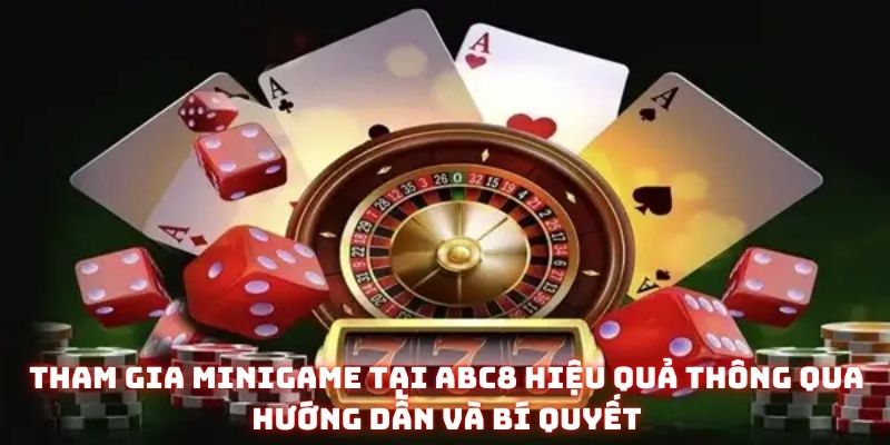 Tham gia minigame tại ABC8 hiệu quả thông qua hướng dẫn và bí quyết